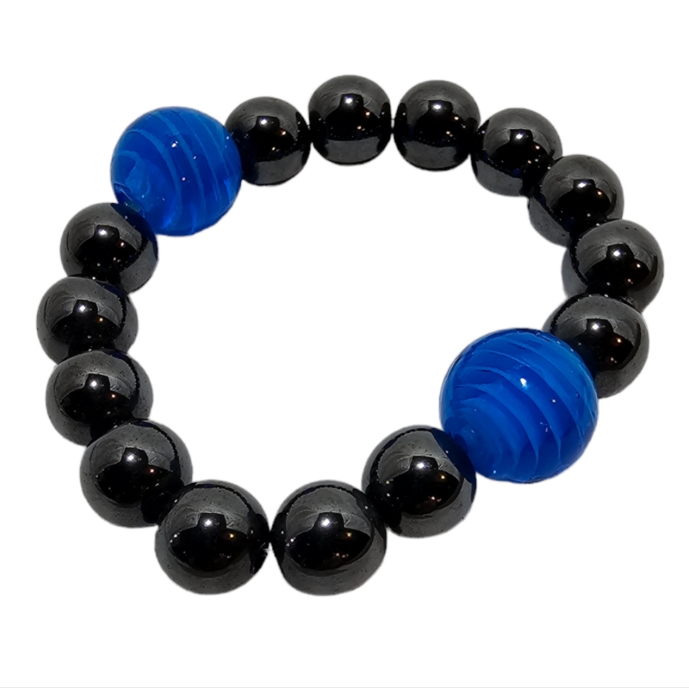Custom Hematite Bracelet.